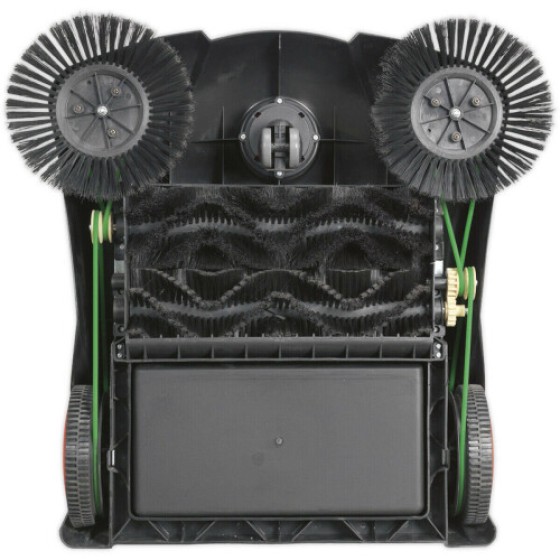 800mm フロアスイーパー - ハードフロア用4ブラシシステム - 40L ホッパー - チューブハンドル